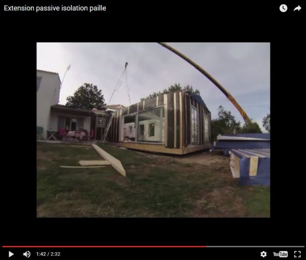 timelapse Timelapse maison passive paille